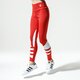 dámske nohavice ADIDAS LEGGINGS LRG LOGO TIGHT fq6821 farba červená