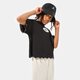 detské tričko NIKE TRIČKO G NK DF TEE ICON CLASH BOXY FR GIRL dq4392-010 farba čierna