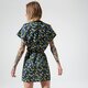 dámske šaty ADIDAS ŠATY AOP TEE DRESS fl4100 farba viacfarebná