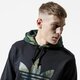 pánska mikina ADIDAS MIKINA S KAPUCŇOU CAMO OTH fm3358 farba čierna