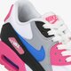 detské tenisky (obuv) NIKE AIR MAX 90 LTR (GS)  833376-107 farba sivá