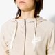 dámska mikina NIKE MIKINA W NSW GYM VNTG HOODIE FZ 883729140 farba béžová