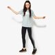 dámske tričko NIKE TRIČKO SS W NSW ESSNTL TEE HBR 829747-019 farba zelená