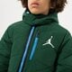 detské tričko JORDAN BUNDA ZIMNÁ DETACH HOOD PUFFER JACKET BOY 95b649-t17 farba zelená