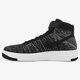 pánske tenisky (obuv) NIKE AF1 ULTRA FLYKNIT MID 817420004 farba čierna