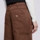 dámske nohavice DICKIES NOHAVICE  LOOSE STRAIGHT PANT W UNION dk0a883g0tb1 farba hnedá