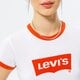 dámske tričko LEVI'S TRIČKO GRAPHIC RINGER MINI TEE a3523-0004 farba biela