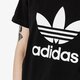 dámske tričko ADIDAS TRIČKO SS TREFOIL TEE ADICOLOR cv9888 farba čierna
