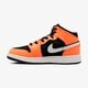 detské tenisky (obuv) AIR JORDAN 1 MID BG 554725-062 farba oranžová