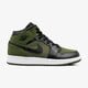 detské tenisky (obuv) AIR JORDAN 1 MID BG 554725-301 farba zelená