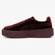 dámske tenisky (obuv) PUMA CREEPER VELVET 36446602w farba bordová