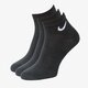 dámske ponožky NIKE PONOŽKY U NK EVERYDAY LTWT ANKLE 3PR sx7677-010 farba čierna