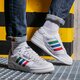 pánske tenisky (obuv) ADIDAS CONTINENTAL 80 STRIPES gw0181 farba biela