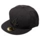 detská šiltovka NEW ERA ČIAPKA BLACK ON BLACK ATLANTA BRAVES 10000277 farba čierna