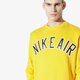 pánska mikina NIKE MIKINA M NSW NIKE AIR CREW FLC ar1822-739 farba žltá