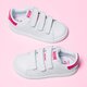 detské tenisky (obuv) ADIDAS STAN SMITH CF I b32704 farba biela