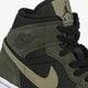 dámske tenisky (obuv) WMNS AIR JORDAN 1 MID  bq6472-030 farba zelená