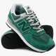pánske tenisky (obuv) NEW BALANCE ML574EGR ml574egr farba zelená