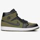 pánske tenisky (obuv) AIR JORDAN 1 MID 554724301 farba zelená