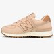 dámske tenisky (obuv) NEW BALANCE WL574SZR wl574szr farba ružová