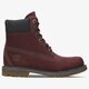 dámska vychádzková obuv TIMBERLAND PREMIUM 6 INCH BOOT - W  a18nj farba bordová