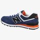 pánske tenisky (obuv) NEW BALANCE ML574MOY ml574moy farba tmavomodrá