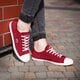 dámske tenisky (obuv) LACOSTE ZIANE SNEAKER 116 3 731spw0040112 farba bordová