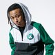 pánska zimná bunda NEW ERA BUNDA NBA HOODED WINDBREAKER BOSCEL BLKKGRWHI 12033460 farba zelená