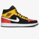 pánske tenisky (obuv) AIR JORDAN 1 MID SE 852542-087 farba čierna