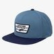 detská šiltovka VANS ČIAPKA FULL PATCH SNAPBACK BLUE vqpuj1q farba modrá