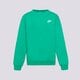 detská mikina NIKE MIKINA K NSW CLUB FLC CREW LS LBR BOY fd3006-324 farba zelená