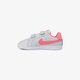 detské tenisky (obuv) NIKE COURT ROYALE GTV 833656005 farba sivá