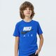 detské tričko NIKE TRIČKO SPORTSWEAR BOY cz1828-480 farba modrá
