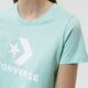 dámske tričko CONVERSE TRIČKO STAR CHEVRON TEE 10018569-a11 farba mätová