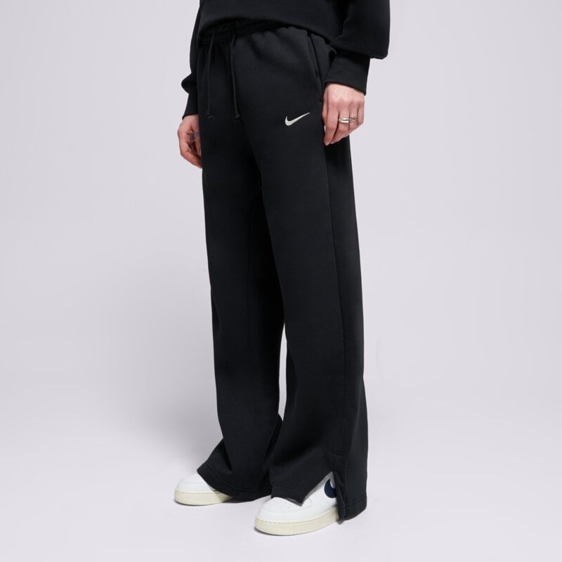 NIKE NOHAVICE  W NSW PHNX FLC HR WIDE LEG