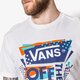 pánske tričko VANS TRIČKO SS STENCILED II v00wbzm7a farba biela