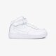 detské tenisky (obuv) NIKE FORCE 1 MID (PS) 314196-113 farba biela