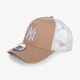 detská šiltovka NEW ERA ČIAPKA MLB ESS TRK NY YANKEES CAM/WHI 80488968 farba béžová