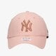 dámska šiltovka NEW ERA ČIAPKA WMNS MET LOGO 940 NYY PNK NEW YORK YANKEES BS 60284820 farba ružová