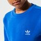 detská mikina ADIDAS MIKINA CREW BOY hk2894 farba tmavomodrá