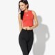 dámske top ADIDAS TRIČKO CROP TRIČKO PRIDE dn0088 farba červená