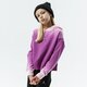 detská mikina JORDAN MIKINA S KAPUCŇOU JORDAN ESSENTIALS GIRL 45a881-p1g farba fialová