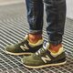 pánske tenisky (obuv) NEW BALANCE ML574HVC ml574hvc farba khaki