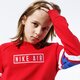 detská mikina NIKE MIKINA B NK AIR LS CREW bv3591-657 farba červená