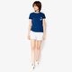 dámske šortky NIKE ŠORTKY  W NSW SHORT INDIO 884362051 farba sivá