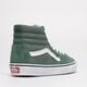 pánske skate obuv VANS SK8 HI vn0a7q5nyqw1 farba zelená