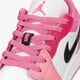 detské tenisky (obuv) AIR JORDAN 1 LOW  553560-162 farba ružová