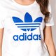 dámske tričko ADIDAS TRIČKO SS TREFOIL TEE bk2352 farba biela