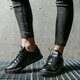 detské tenisky (obuv) ADIDAS STAN SMITH J  ee7575 farba čierna