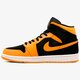 pánske tenisky (obuv) AIR JORDAN 1 MID 554724081 farba oranžová